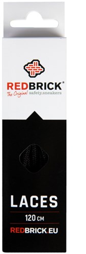 Cordones de movimiento ladrillo rojo 120cm 30 | negro | tamaño 120 cm - 00.197.014.12