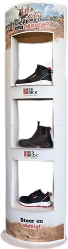 Pantalla de pulso de ladrillo rojo 2024 | blanco | talla única - 8713458011208