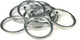 Anello di riduzione in acciaio 25,4-1,4-22,2mm