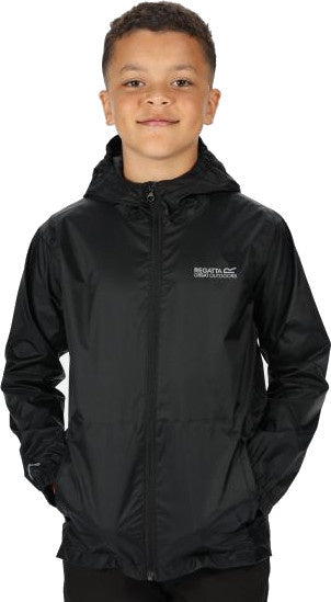 Regatta Pack it jack junior zwart maat 135-140
