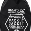 Regatta Pack-It III chubasquero señoras negro talla M