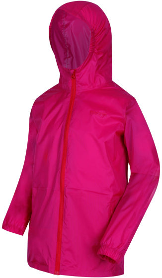 Regatta Pack It III mackintosh niña rosa talla 9-10 años