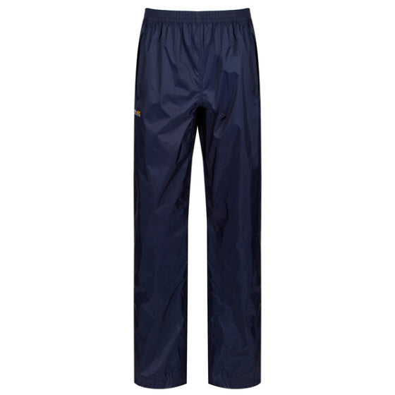 Regatta Pack It O pantalones de lluvia señoras azul oscuro talla S
