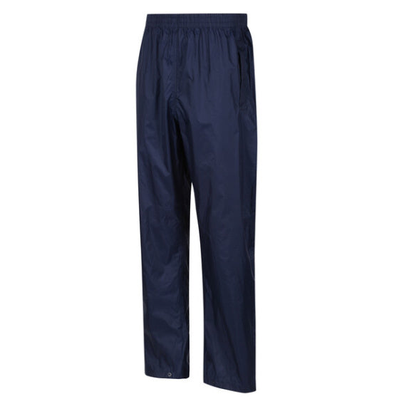 Pantalones de lluvia Regatta Pack It hombre azul oscuro talla XL