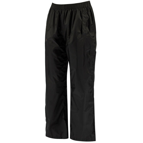 Regatta Pantalones de lluvia Pack It junior negro talla 11-12 años