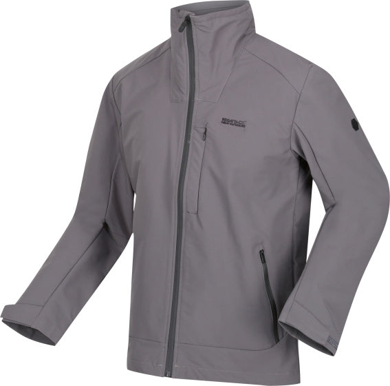 Regatta Overmoor Softshell Jacket Men Dimensione Grigio scuro S