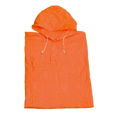 Falconetti rain poncho one size unisex orange