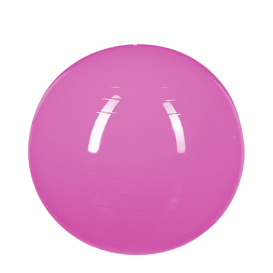 Palla da ginnastica Relaxdays rosa ø55cm