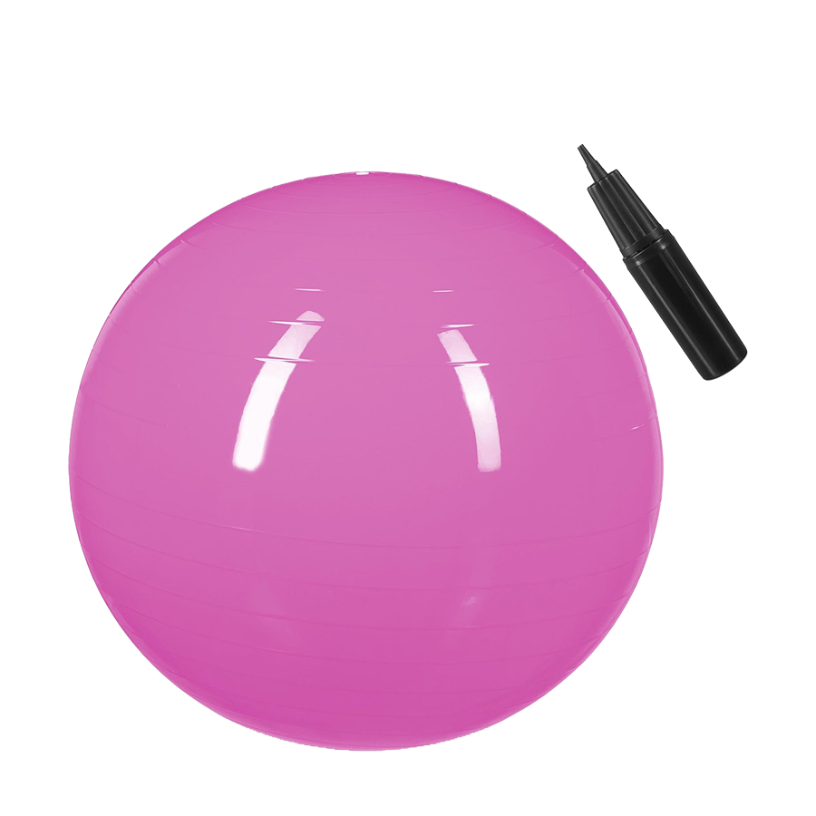Palla da ginnastica Relaxdays rosa ø55cm
