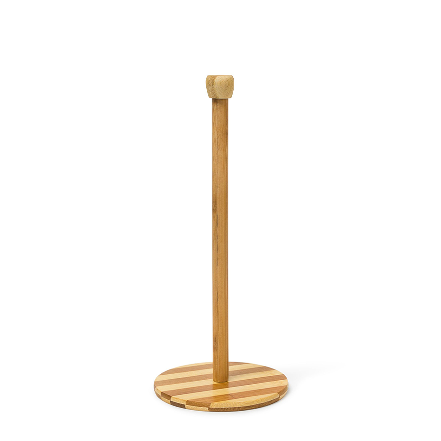 Imp relaxdays portarotolo da cucina bambù 32 cm