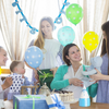 Relaxdays partyset geboorte jongen 19-delig