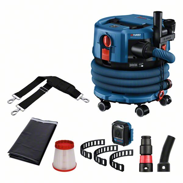 Aspirador inalámbrico bosch blue gas 18v-12 mc 18v excl. baterias y cargador - 06019k2000