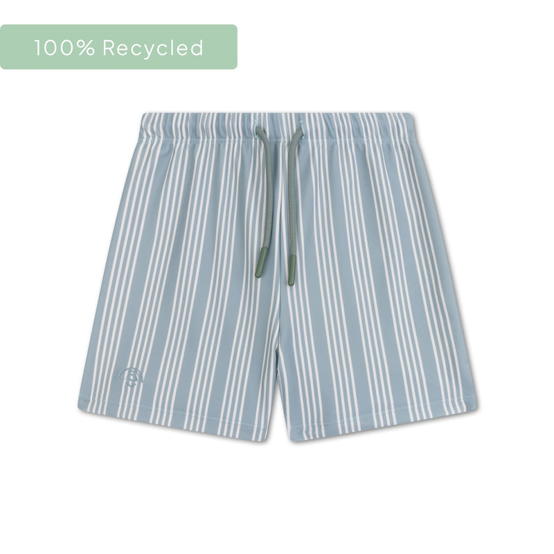 Resort Stripe | Boxer di nuoto UV verde