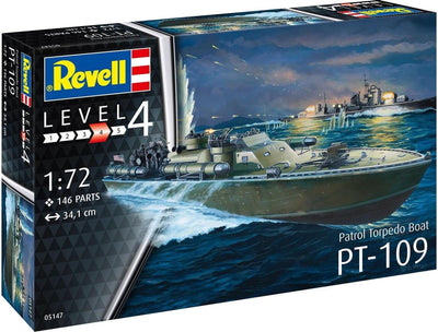 Construcción Modelo de patrulla Torpedo Boat PT-109