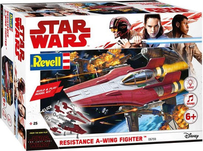 Resistencia de luchador A-Wing, rojo