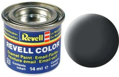 Revell - vernice per modellismo n. 77 grigio polvere opaco