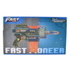 Fast pioneer Speelgoedpistool met Magazijn 24 kogels