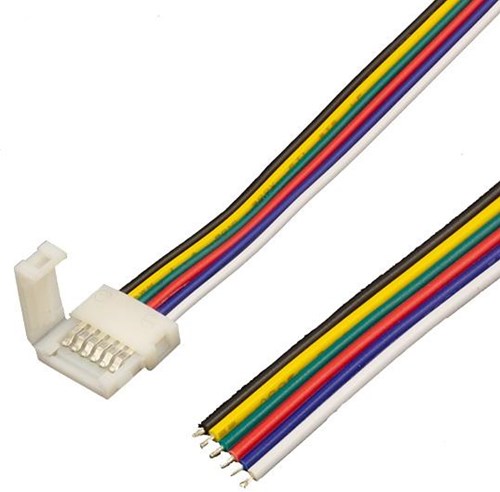Pezzo di connessione rapida RGB-CCT 6pin 12mm con cavo 15cm - 4380210