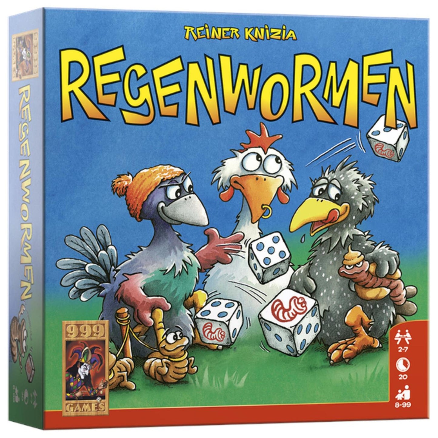 999Games Dobbel Game Randworms (NL)