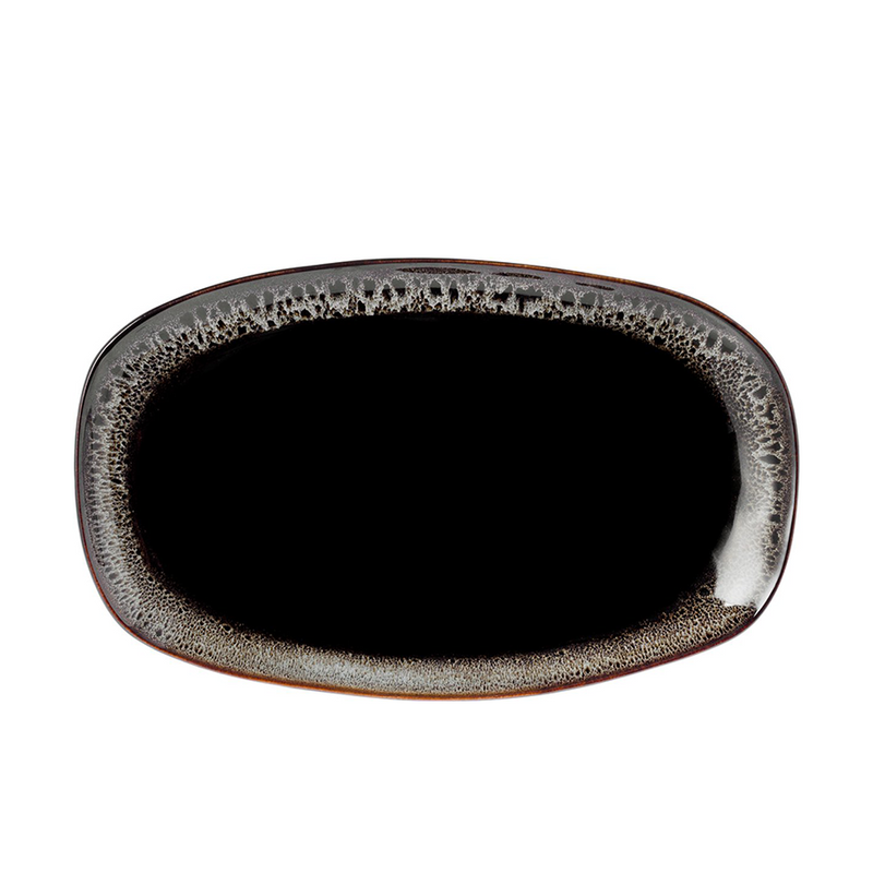 Ciotola Riverdale onice nero 30,5x19 cm