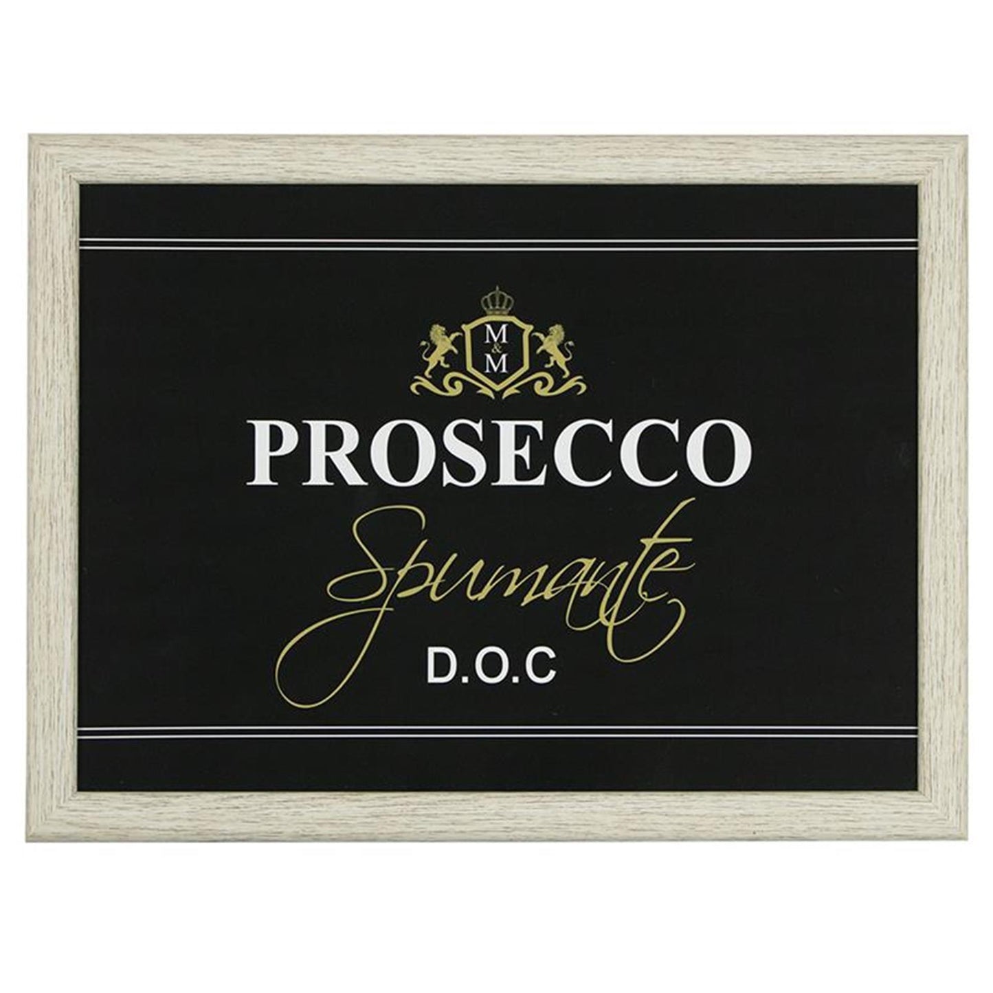 Mars more schootkussen prosecco zwart 43x33x9cm