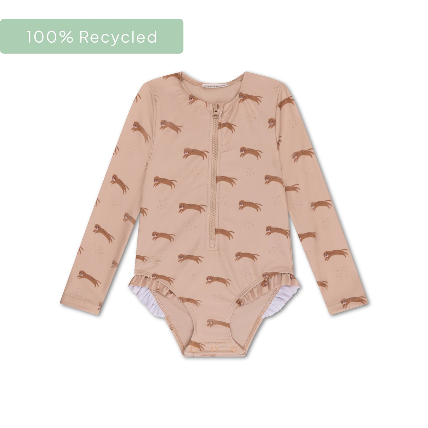 Roamer | abita da bagno UV per ragazze beige con maniche lunghe