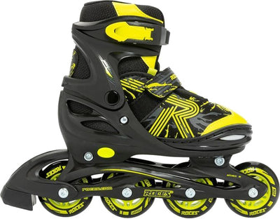 Pattini in linea jokey 3.0 softboat 82a giallo nero dimensioni 30-33