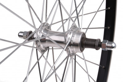 Rueda trasera Paraflex Hybrid 28 pulgadas llanta freno aluminio negro