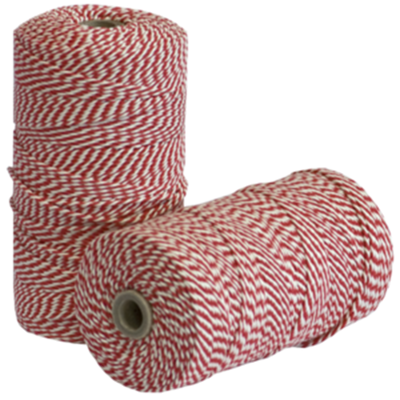 Basos básicos de cocina Cocina Basics ROULDE ROPE 80 M RED WHITE