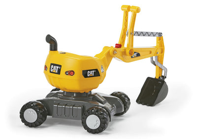 Excavador RollyDigger Cat Junior 102 x 43 cm Amarillo