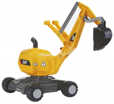 Excavador RollyDigger Cat Junior 102 x 43 cm Amarillo