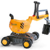 Excavator Rollydigger junior 102 x 43 cm giallo