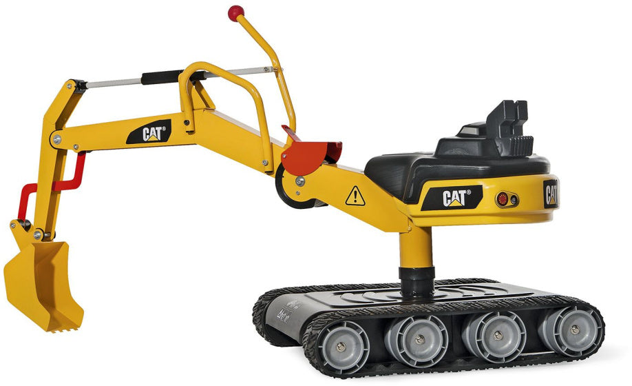 Rolly Toys Excavator Rollydigger XL Cat 96 cm Giallo in acciaio