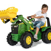Rolly Toys Premium John Deere X-Trac 8400R con cargador frontal verde