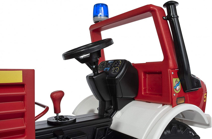 Rolly toys Trapvoertuig RollyUnimog Fire 118 x 81 x 54 rood