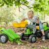 Rolly Toys Tractor con trailer Rollykid Deutz-Fahr 5115 G TB