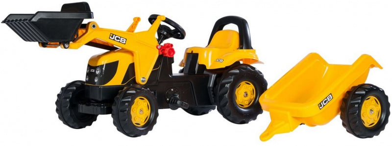 Rolly Toys Tractor Stair Rollykid JCB Junior Yellow Black