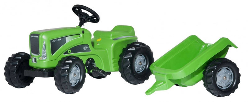 Rolly Toys Tractor Stair Rollykiddy Futura Junior Green