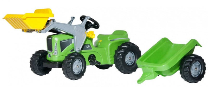 Rolly Toys Tractor Stair Rollykiddy Futura junior verde nero