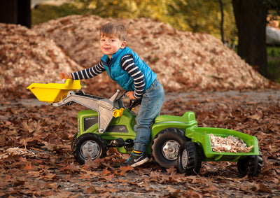 Rolly Toys Stair Tractor Rollykiddy Futura Junior Green Black