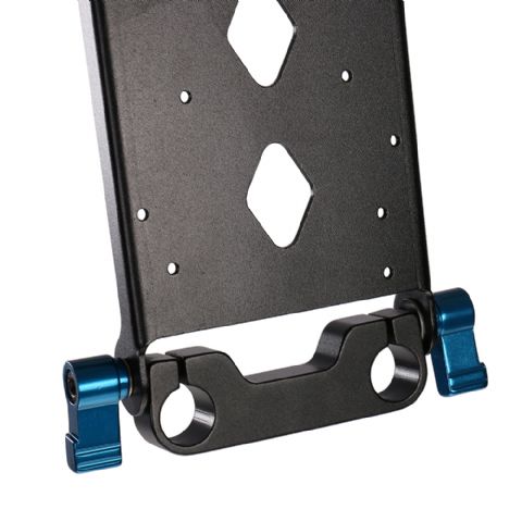 Adaptador de placa de batería de Rolux RL-VF para sistemas de 15 mm