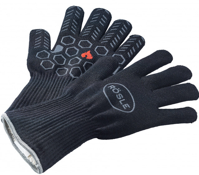 Rösle Premium Barbecue Guaves 33,5 cm neri 2 pezzi