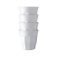 Tazza Rosti Mepal bianca 4 pezzi