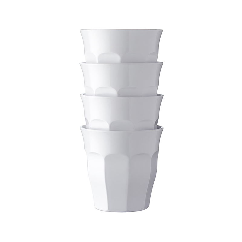 Tazza Rosti Mepal bianca 4 pezzi