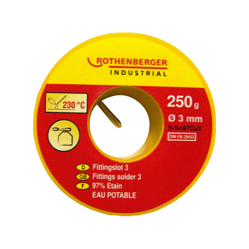 Rothenberger Rothenberger Adattati saldatura 3mm 50g