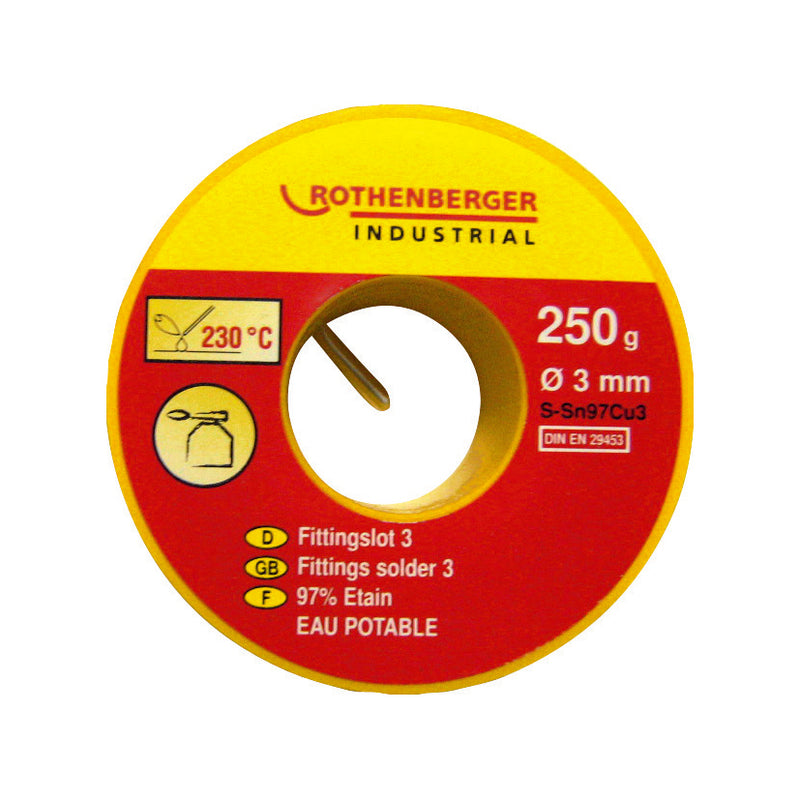 Rothenberger fittingsoldeer 3, 50g - rot045253e rot045253e