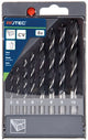 Set di punte elicoidali per legno Rotec 8 pezzi 3-10 mm