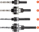 Rotec adapter 9,5mm | t.b.v. gatzagen 32-210mm - 527.3037