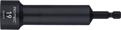 Chiave a bussola Rotec extra profonda | eRegistrazione a 6,3 bit | sw | 19x110 75mm - 822.0019