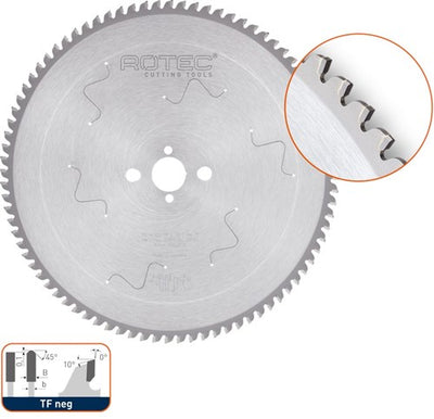 Hoja de sierra sándwich Rotec hm para corte en seco, ø190x1,5x30mm z=56 tf - 5562010